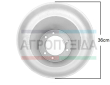 ΤΑΜΠΟΥΡΟ ΠΑΝΩ ΔΙΣΚΟΥ ΤΙΝΑΖ 165