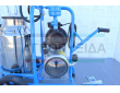 Αρμεκτική Milker -4- Αιγοπροβάτων με Ένα Κάδο 40Λίτρων INOX-Αντλία 1,5HP-400Λίτρων Ξηρού Τύπου