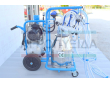 Αρμεκτική Milker -4- Αιγοπροβάτων Δύο Κάδων 30Λίτρων-Αντλία 1,5HP-400Λίτρων Ξηρού Τύπου