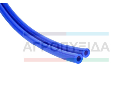 Σωλήνα Αέρος Διπλή Μπλέ 7Χ14 PVC