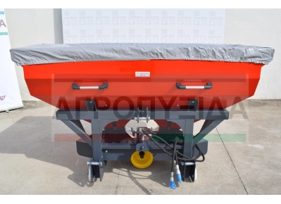 Λιπασματοδιανομέας SC800Lt. Υδραυλικός. Δύο Φτερωτές INOX. -TekkFarm-