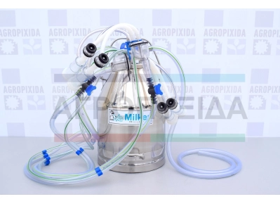 Κάδος Αρμέγματος Δύο Αιγοπροβάτων